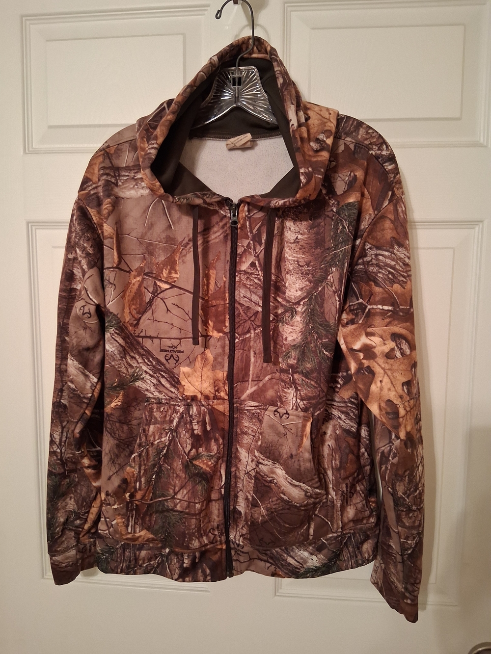RedHead Brown and White Fleece-Lined Camo Jacket